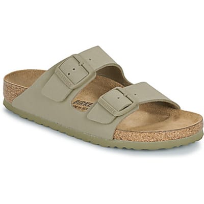Birkenstock - Arizona Groen Smal Voetbed Unisex Slipper - Maat 41