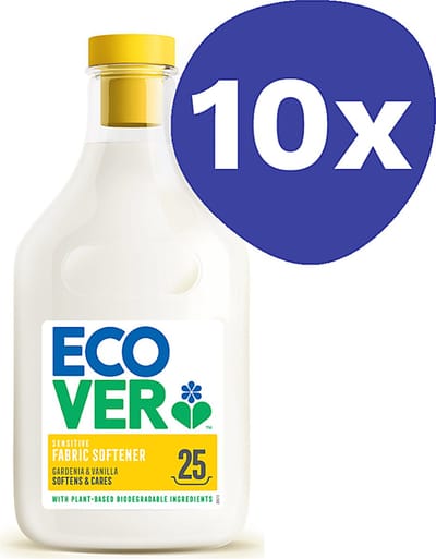 Ecover Wasverzachter Appelbloesem & Amandel (33 wasbeurten) (10x 1L)