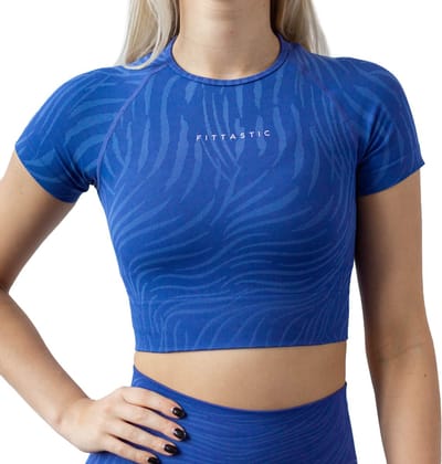 Fittastic Sportswear Shirt Ocean Blue (Beschikbaar in verschillende maten)
