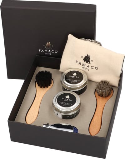 Famaco Poetsdoos XS - Handige doos voor het poetsen van schoenen