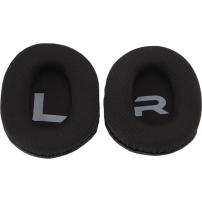 2 Stuks Hoofdtelefoon Oorkussentjes Vervanging Hoge Dichtheid Geheugenschuim voor G936N G936 PRO Hoofdtelefoons black