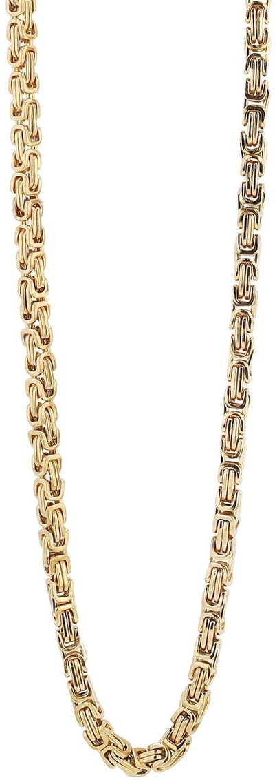 AKZENT Akzent Unisex Kette Evadne, goldfarbig, hautverträglich