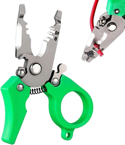 Kabelstripper multifunctioneel - Kleine striptang - Elektrische klussen - Automatische terugstel veer - 95 cm lengte - Niet gespecificeerd