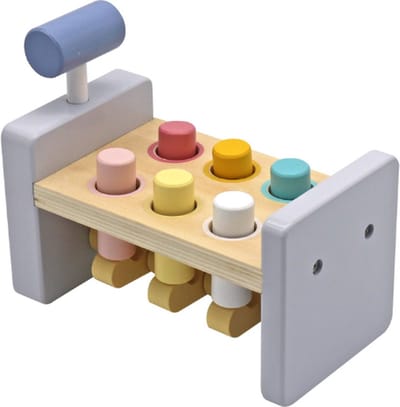 Houten Speelgoed | Hamertje Tik – 20x11x11cm