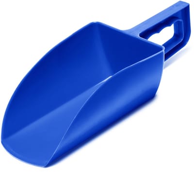 Garronda Kunststof Voerschep – Kip accessoires – Blauw – 1kg - GD-JUT-Shovel