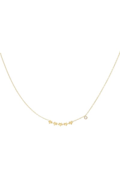 Goudlief shining stars ketting - Roestvrij staal - Verkleurt niet