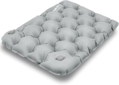 Thijox - Opblaasbaar Campingzitkussen Waterdicht, Handpers Luchtkussen, Ultr licht Reiskussen voor Strand, Wandelen, Vissen, Boottochten, Concerten, T