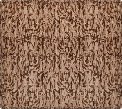 BAKIRA - Bedsprei - Bruin - 200 x 220 cm - Nepbont