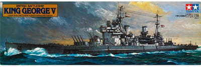 Tamiya Modelbouwpakket Schepen - 78010 British Battleship King George V Plastic - 1:350 - Modelbouw