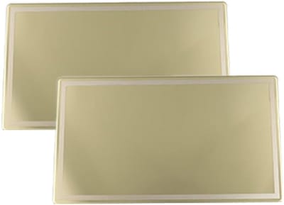 Car Sun Visor Mirror - Zelfklevende HD Makeup Spiegel - Draagbare Universele Auto RVS Spiegel - Voertuig Cosmetische Spiegel