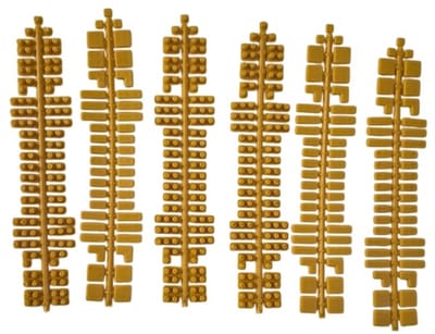 Stick-it kleurstrips 6 stuks lichtbruin