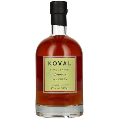 Koval Gin Koval BOURBON Single Barrel Whiskey 47% Vol. 0,5l