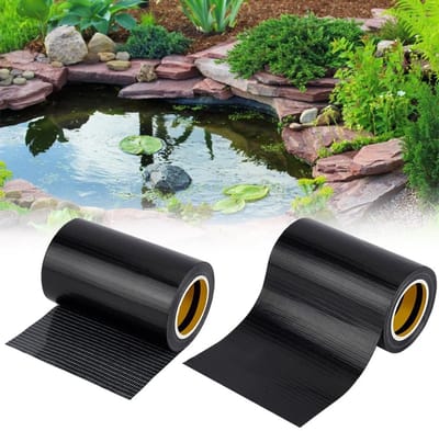 Dailygoods- Reparatiepleisters Waterdicht - 2 Rollen - Zelfklevend - 10 m x 100 mm - Voor Vijverfolie - Geschikt voor PVC/EPDM