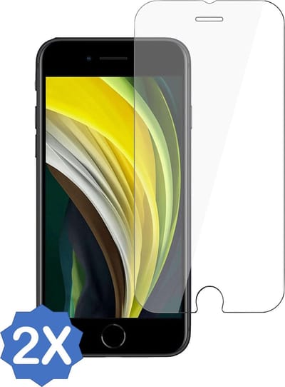 Geschikt voor iPhone SE 2020 Screenprotector - Geschikt voor iPhone 8 Screenprotector - Geschikt voor iPhone 7 Screenprotector - Geschikt voor iPhone 6/6s Screenprotector - Beschermglas Screen Protector Glas - 2 Stuks
