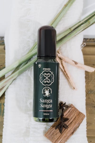 Sanga Sanga Olie - Natuurlijke Lichaamsolie - Massage olie - Aromatherapie