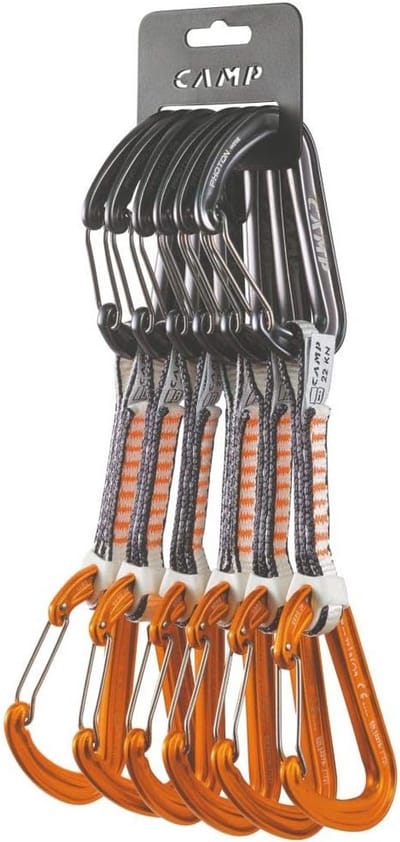 Dyneema Klimsets Set van 6 Stuks - 11cm Karabiners voor Klimmen
