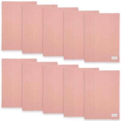 Comfy Cubs Spuugdoekenset voor baby's (10 stuks) – groot, 6 lagen, ultra-absorberend, 100% katoen, voor baby's om op te stoten, kwijlen en vuil te maken – zacht, meervoudige verpakking – cadeau