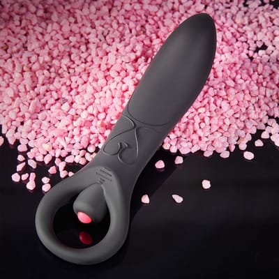 G-Spot siliconen vibrator met haltering