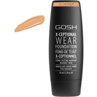Gosh - X-Ceptional Wear Foundation Long Lasting Makeup Long Lasting Face Primer 19 Chestnut 35Ml