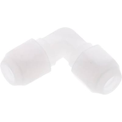6x8 Mm PP Bocht Slang Aansluiting 10Bar/145Psi [2 Stuks]