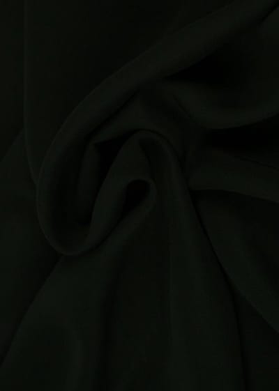 Chiffon stof - Zwart - 15 meter