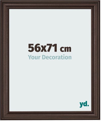 Your Decoration - Fotolijst 56x71 cm - MDF - Eiken Donker - Lazio
