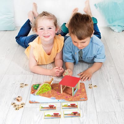 Beleduc educatief speelgoed Reni & Hops - leren en spelen.