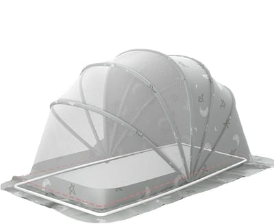 Baby Bed Luifel - Muggennet Bed - Veilige Slaap - Opvouwbaar Ontwerp - 100x55x53 cm
