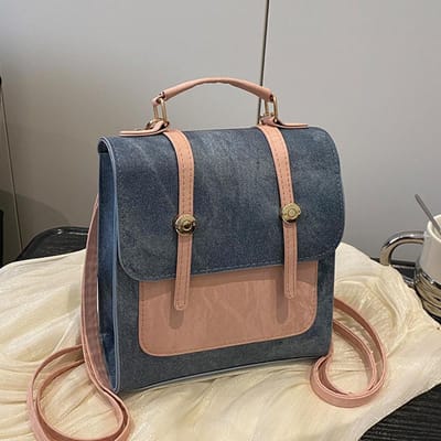 Textuur Rugzak Casual voor Dames In de Zomer Nieuw Modieus en Modieus Schoudertas Eenvoudig Pendelaar Crossbody Tas Dames