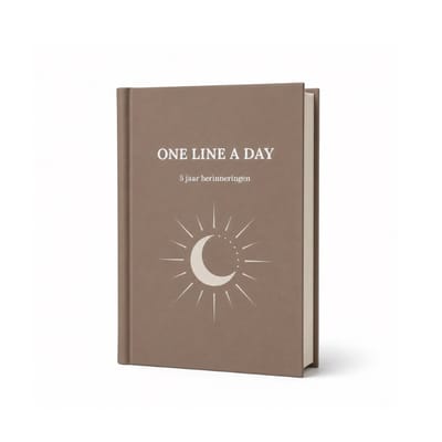 One Line A Day - five year - 5 jaar dagboek - Invulboek - Journal - Nederlands - Blos & Bloom