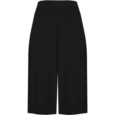 Vrouwen culotte broek in crêpe Mat Fashion