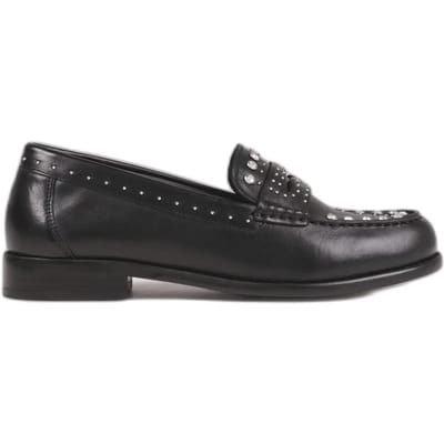 Bronx Friz-o Loafers Dames - Instappers - Zwart - Maat 37