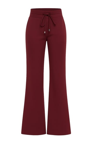 MI PIACE - Travel Pantalon Uni 2136 Burgundy - Maat : 3XL