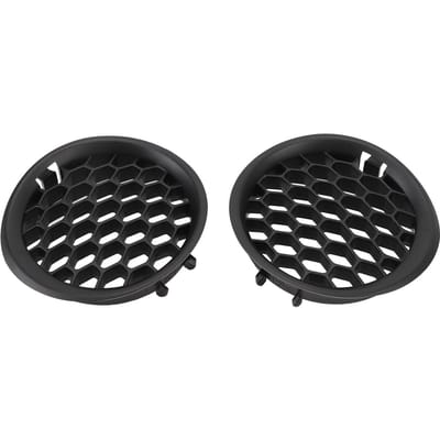 1 Paar Mistlicht Mesh Grille Sierlijst 57731FG210 Stijlvolle Look Waterdicht Mistlamp Grille Cover Sierlijst black