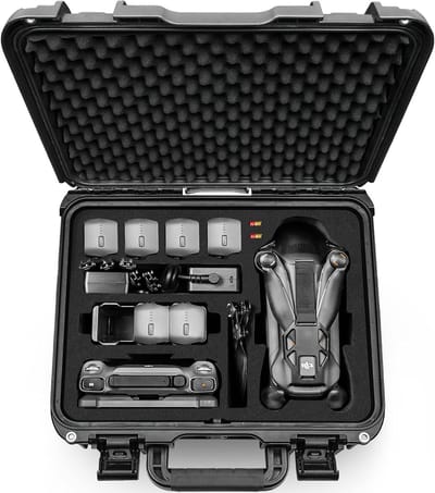 Waterdichte Hard Case voor DJI Mavic 4 Pro Drone, Inclusief Accu's, Oplader en Accessoires