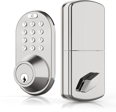 Elektronisch Deurslot met Digitale Code - Slimme No-Key Toegang met One-Touch Vergrendeling en Eenvoudige Installatie