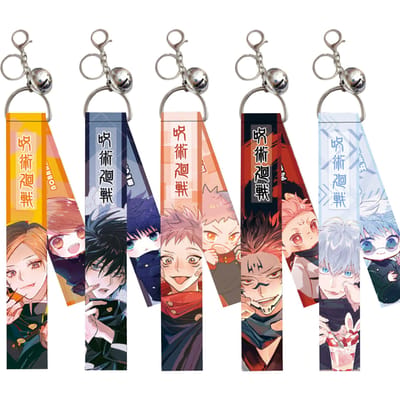 Porte-clés Anime JJK Gojo Satoru Fushiguro Megumi Charme de téléphone Accessoires Pendentif Porte-clés Sac Mignon Personnage de dessin animé Pendentif Porte-clés
