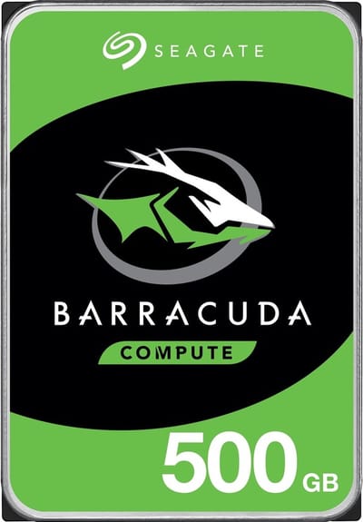 Seagate BarraCuda - Interne harde schijf - Desktop HDD - 2.5 inch - 500 GB