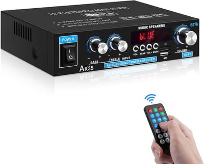 MKSS® Audio Versterker - Stereo Versterker - Amplifier- Complete Set
