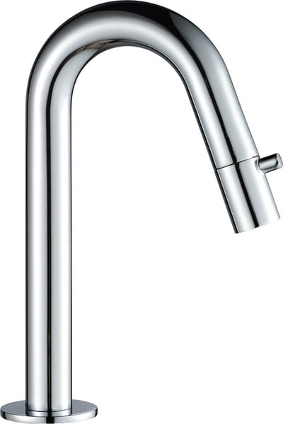 LOMAZOO Fonteinkraan Chroom - Koudwaterkraan - Toiletkraan - Wc Kraan [SILFRA]