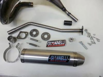 GIANNELLI Geluiddemper voor Aprilia 50 RX 2006 tot 2010 34078HF / 34683HF Gloednieuw