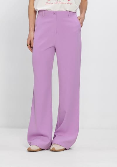 Ydence Pants Solange Broeken Dames - Lila - Maat S