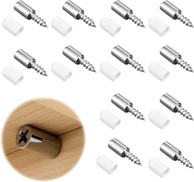 Planksteunen set van 12 - 7,5 mm - met antislipbedekking - geïntegreerde klem voor stabiele planken - ShopVlot