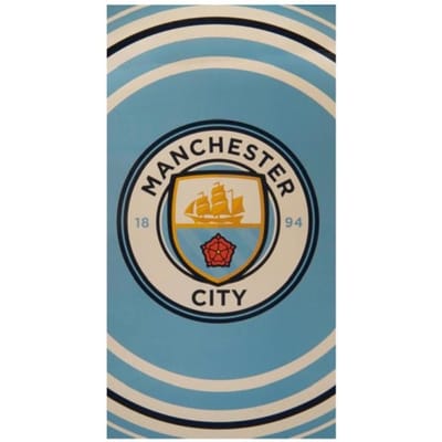 Manchester City Fana Sneldrogend Grote Strand Zwembad Handdoek