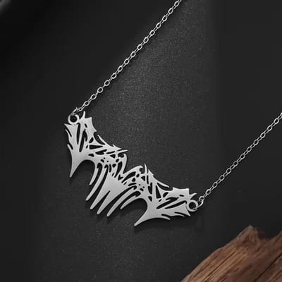Nieuwe Accessoires Roestvrij Staal Ketting Engelse Letters Niet Verkleurend Hanger Sieraden Straat Mannen en Vrouwen black