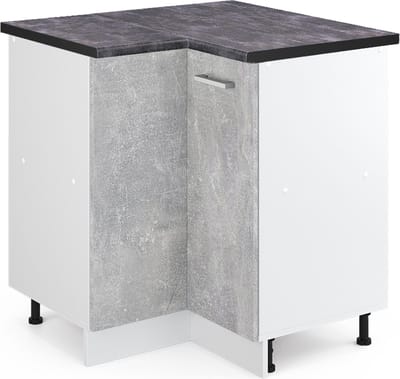 Vicco R-Line Hoekkast – 75.6 cm, WB Antraciet Beton