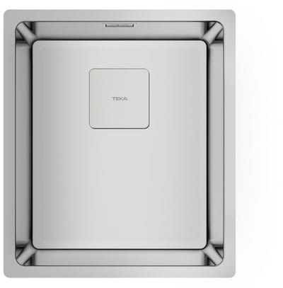 Wastafel met Eén Spoelbak Teka RS1S Grijs