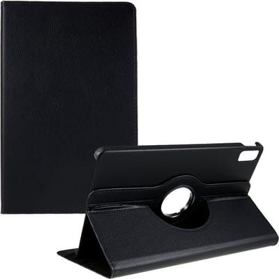 Coverup Tablethoes geschikt voor Lenovo Tab P11 Gen 2 Hoesje - 360° Rotating Book Case - Zwart