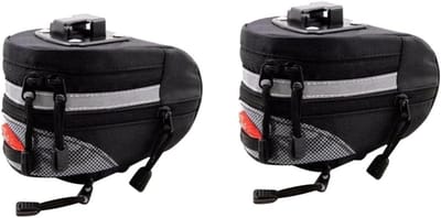 Toddmomy Spinnenweb 2 Stuks Verpakking Mtb Zadeltas Fietstas Racefiets Zadeltas Zadeltassen Voor Mountainbikes Gereedschapstas Achterbank Tas Zijtas Weg Voertuigen Onder Fietstas