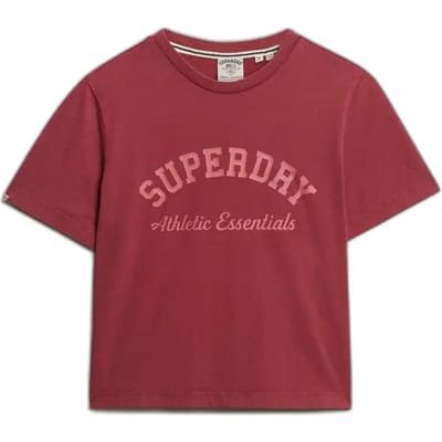 Superdry - Athletic Essentials Losse T-shirt - Dames - T-shirts